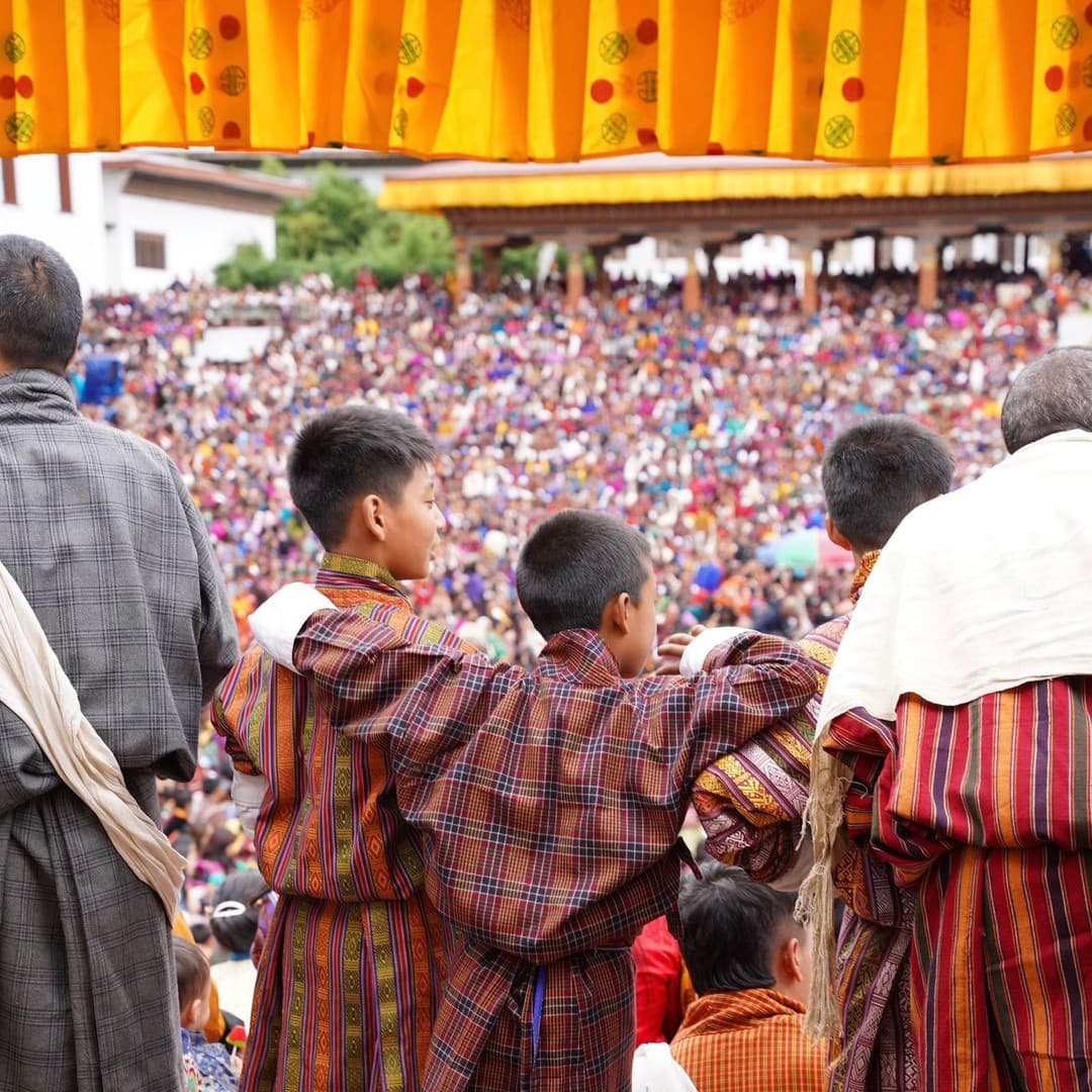 Tashichho Dzong in Thimphu, seat of the government and the central monastic body